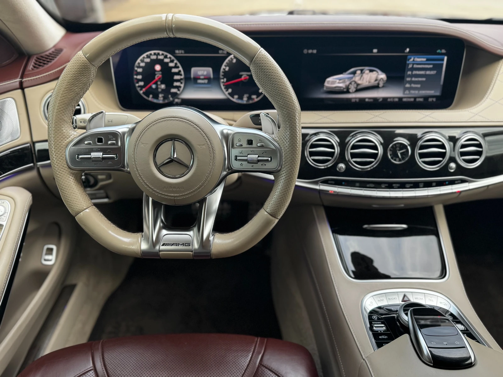 Mercedes-Benz S 560 / 360 / Lane Assist / Distronic / Burmester / HUD  | Mobile.bg � ����������� 12