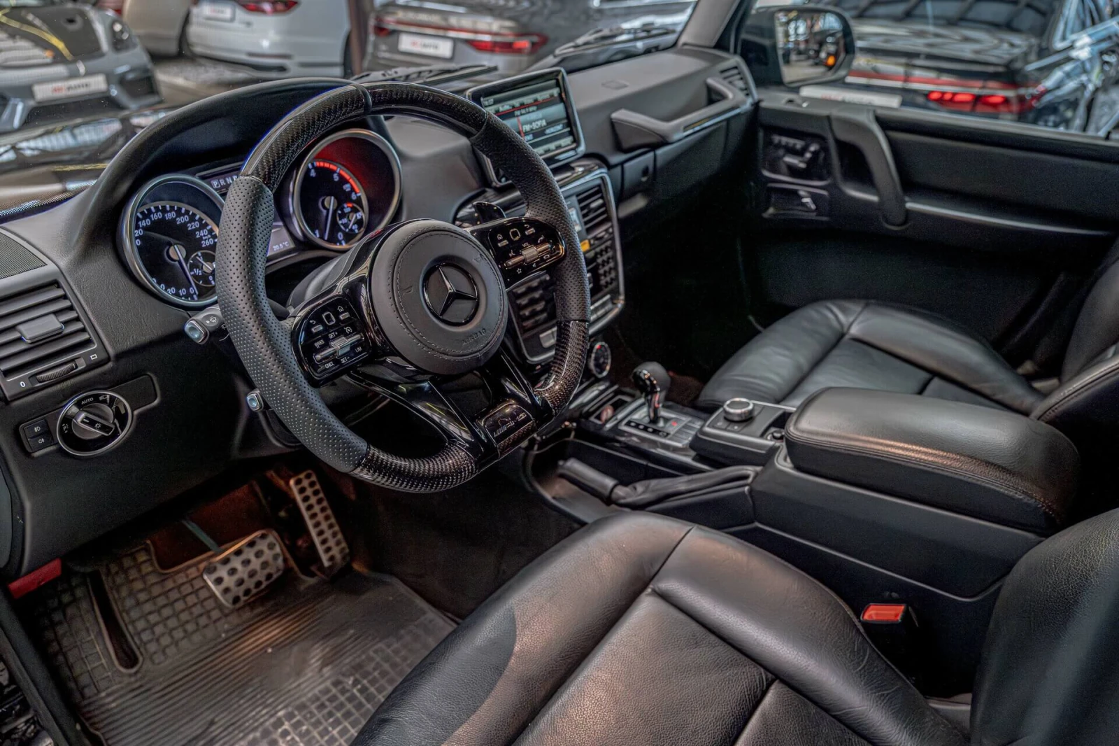 Mercedes-Benz G 350 BRABUS/57 000 КМ/Камера/Подгрев/Печка/Memory, снимка 8 - Автомобили и джипове - 54459477