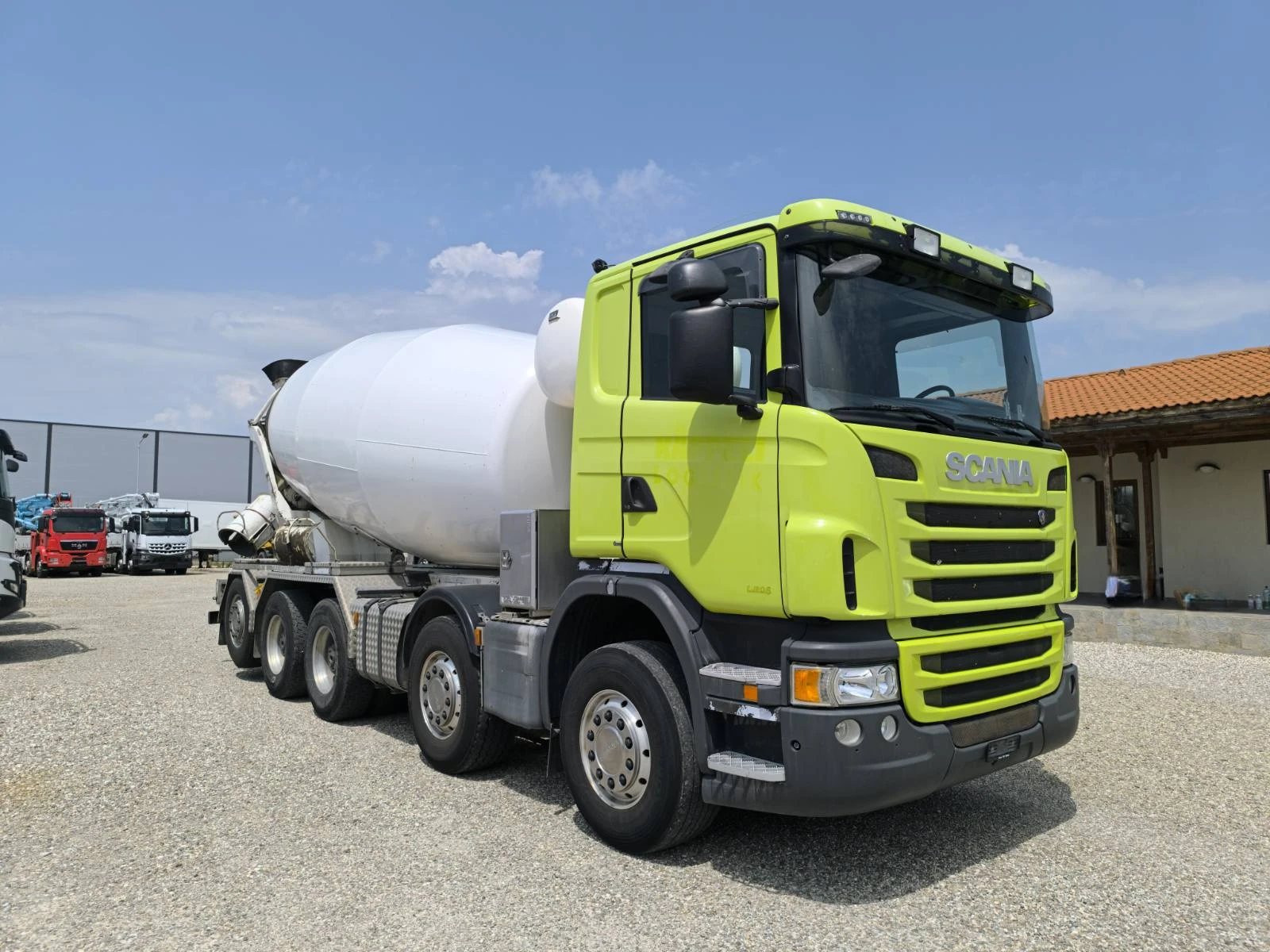 Бетон миксер Scania G480 LIEBHERR 12M3