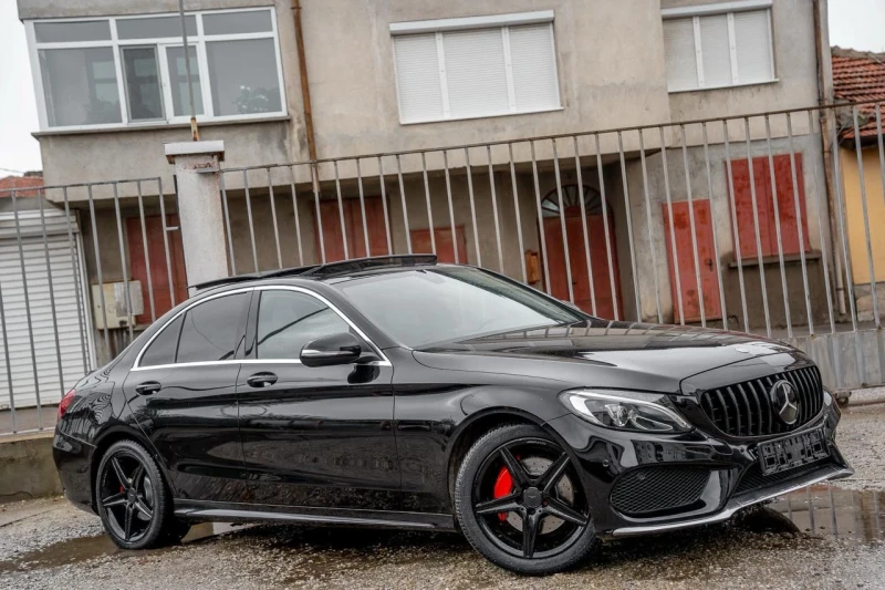 Mercedes-Benz C 220 BlueTEC-AMG-PANORAMA-BURMESTER-AVANTGARDE-ПОДГРЕВ