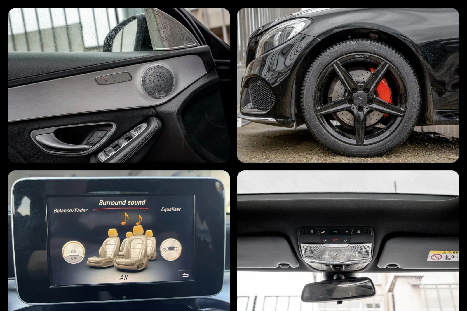 Mercedes-Benz C 220 BlueTEC-AMG-PANORAMA-BURMESTER-AVANTGARDE-ПОДГРЕВ - изображение 9