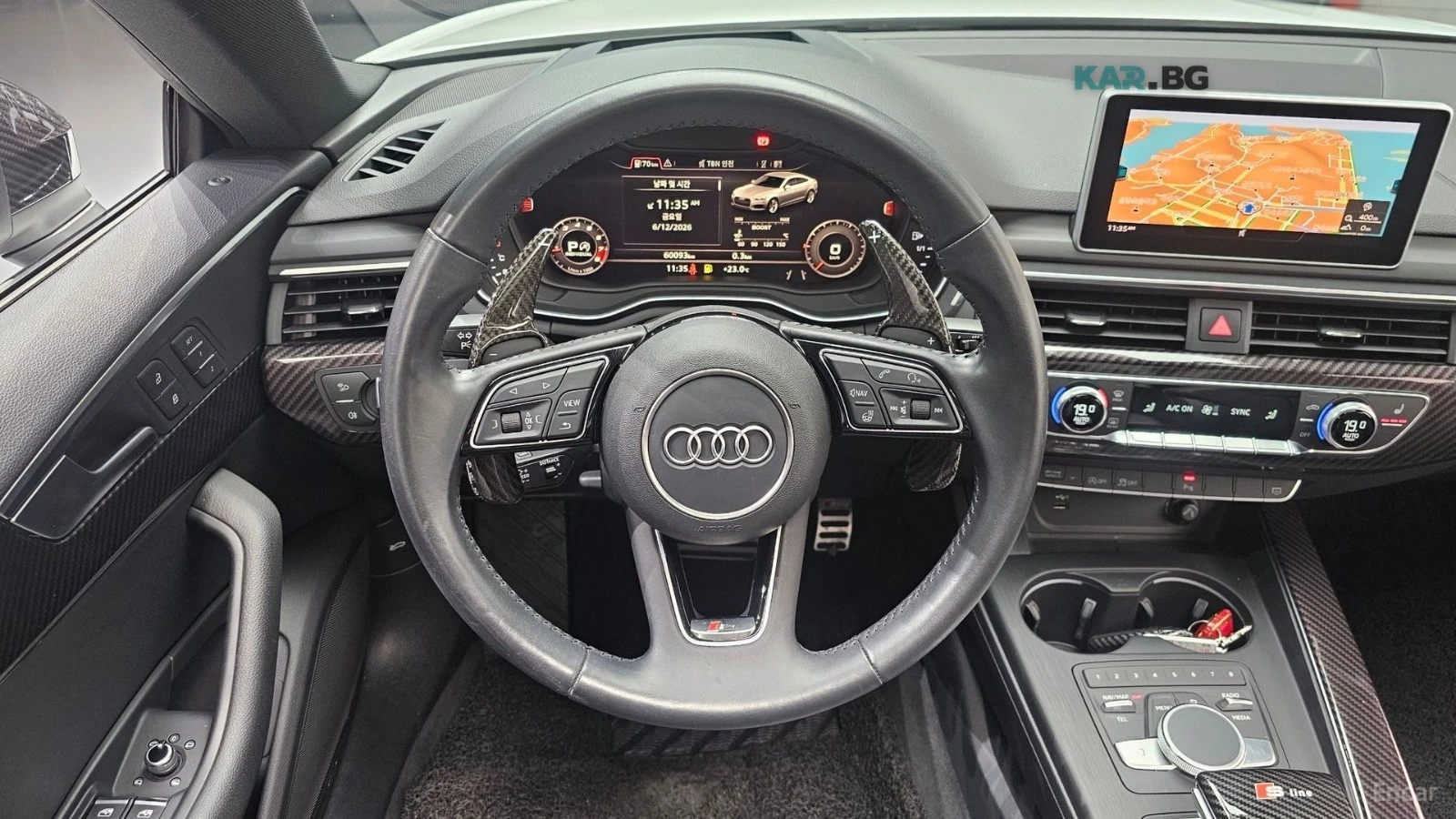 Audi A5 QUATTRO* SLINE* 45TFSI* DISTRONIC* HUD* SUNROOF* , снимка 6 - Автомобили и джипове - 55087058