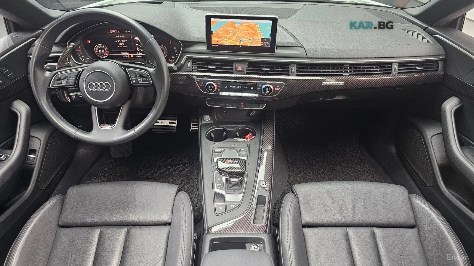 Audi A5 QUATTRO* SLINE* 45TFSI* DISTRONIC* HUD* SUNROOF* , снимка 5 - Автомобили и джипове - 55087058