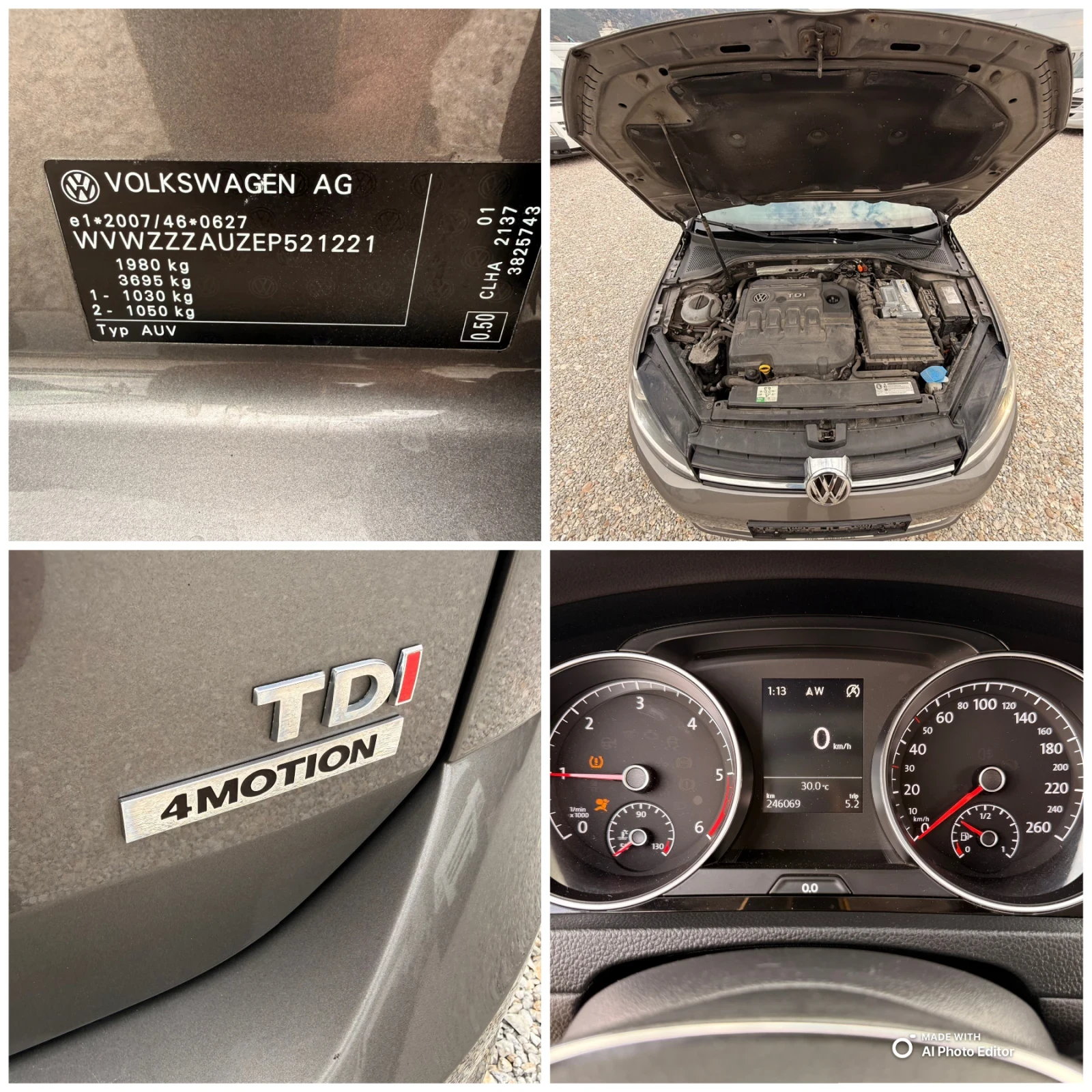 VW Golf ЛИЗИНГ-1.6TDi-Масаж-Климатроник, снимка 17 - Автомобили и джипове - 56115732