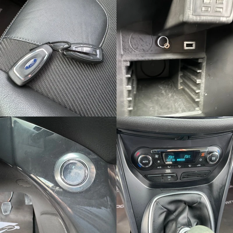 Ford Kuga TITANIUM-С.КНИЖКА-KEYLESS-GO-КЛИМАТРОНИК-, снимка 15 - Автомобили и джипове - 44185594