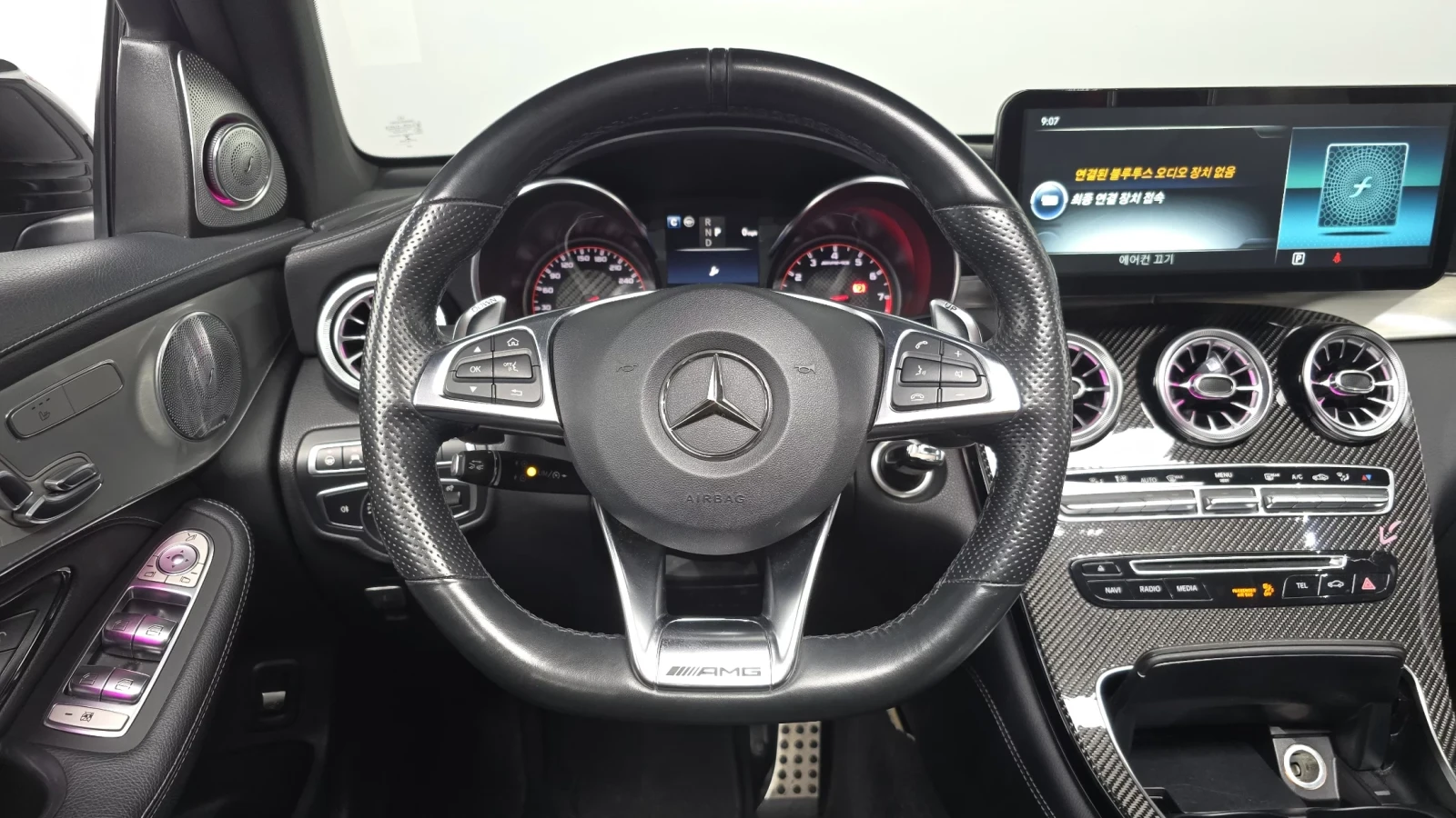 Mercedes-Benz GLC 63 AMG S* 2019* BLACK OPTIC* HEAD-UP* 360* КРАЙНА ЦЕНА, снимка 5 - Автомобили и джипове - 54168226