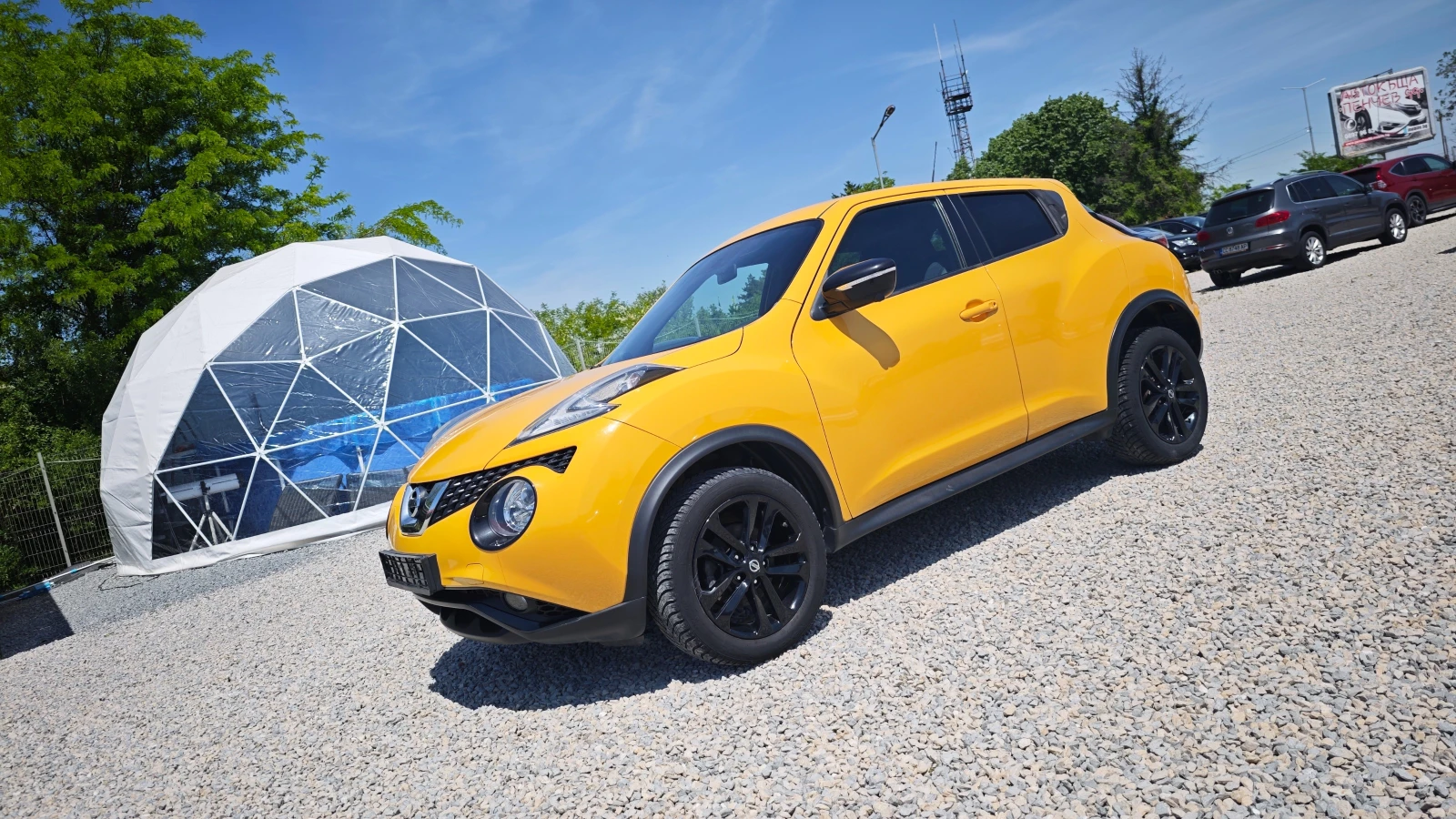 Nissan Juke НОВИ ВЕРИГИ/НАПЪЛНО ОБСЛУЖЕН/360КАМ/NAV/DVD/USB, снимка 2 - Автомобили и джипове - 54583642