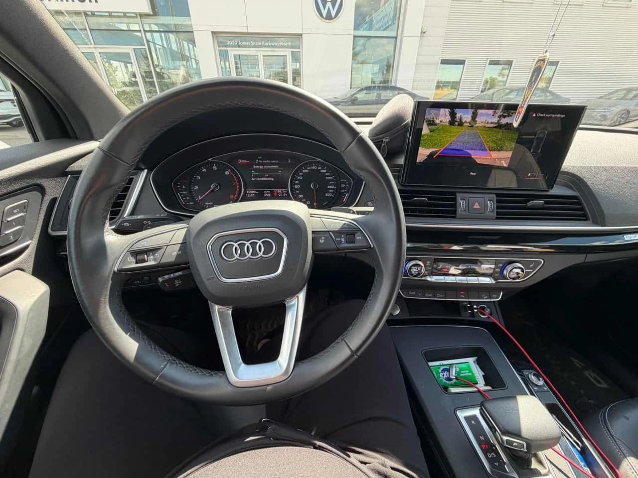 Audi Q5 * Komfort * CARFAX * ОПЦИЯ ЗА ФИНАНСИРАНЕ, снимка 9 - Автомобили и джипове - 56223519