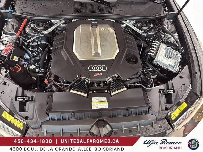 Audi Rs6 * PERFORMANCE, CARBON PKG, OPTIC PKG * CARFAX * БЕ, снимка 8 - Автомобили и джипове - 52997546