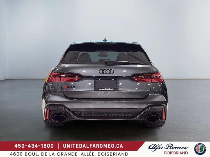 Audi Rs6 * PERFORMANCE, CARBON PKG, OPTIC PKG * CARFAX * БЕ, снимка 3 - Автомобили и джипове - 52997546