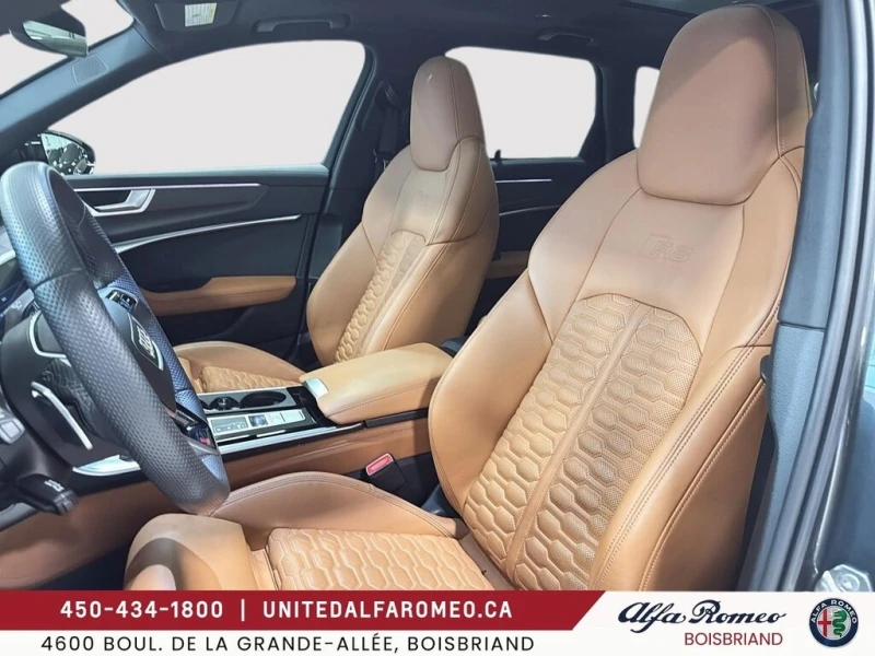 Audi Rs6 * PERFORMANCE, CARBON PKG, OPTIC PKG * CARFAX * БЕ, снимка 10 - Автомобили и джипове - 52997546