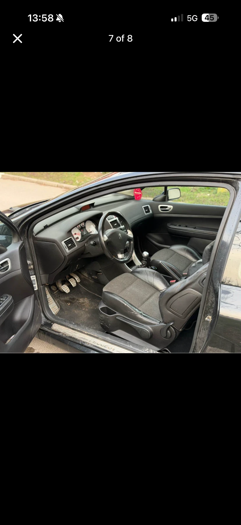 Peugeot 307 2.0, снимка 6 - Автомобили и джипове - 54680977