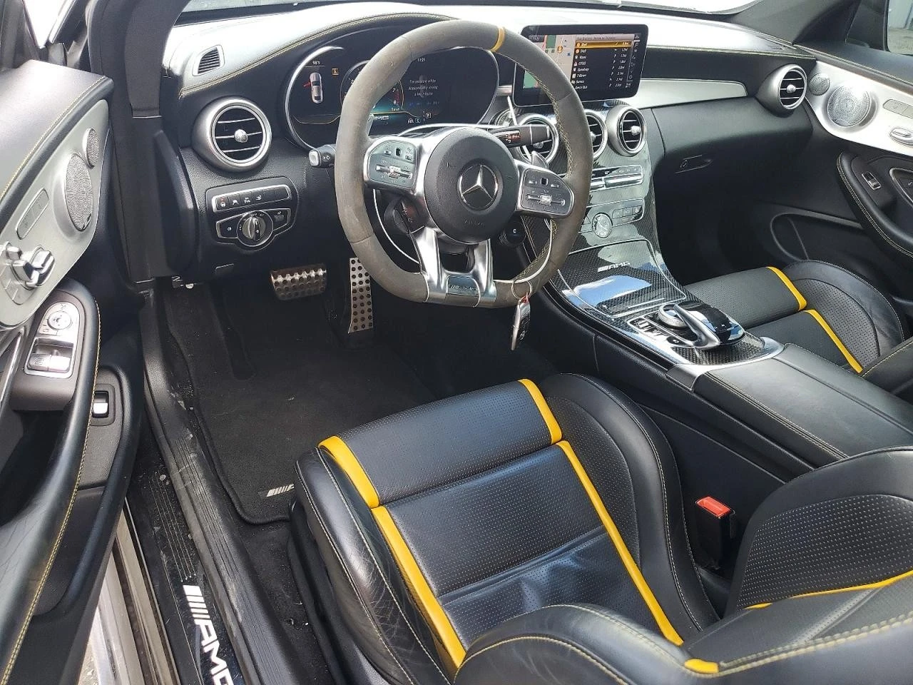 Mercedes-Benz C 63 AMG BURMESTER PREMIUM| AMG CARBON FIBER INTERIOR TRIM | Mobile.bg � ����������� 9