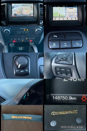 Ford Ranger 3.2TDCi 200к.с * WILDTRAK* * Навигация* * Камера* , снимка 17