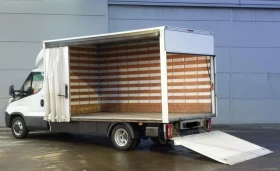 Iveco 35c18 3.0* HI-MATIC* БОРД* ФУРГОН+ ЩОРА* КЛИМА* 3.5т, снимка 5