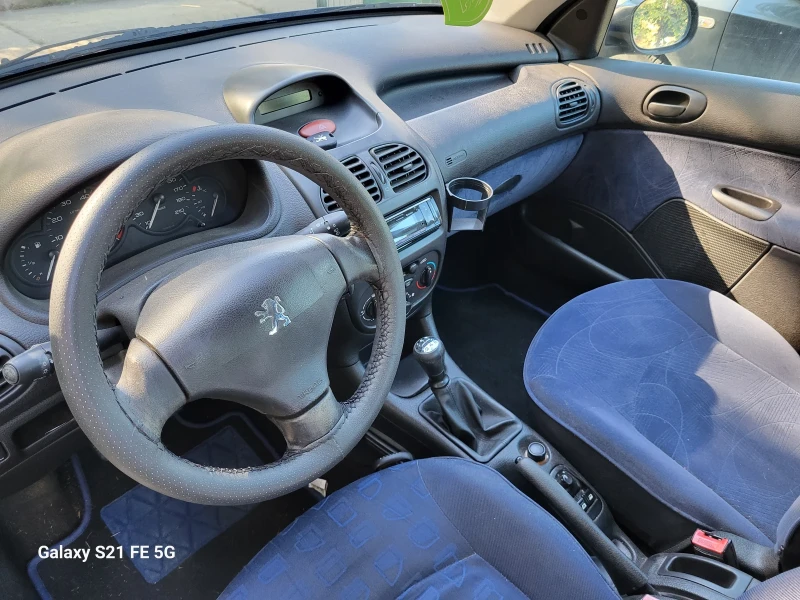 Peugeot 206 1.4 бензин, снимка 10 - Автомобили и джипове - 47607377