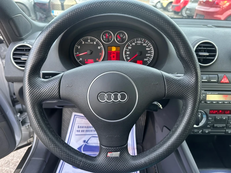 Audi A3 1.6* S-Line* REALNI KM* , снимка 11 - Автомобили и джипове - 49442113