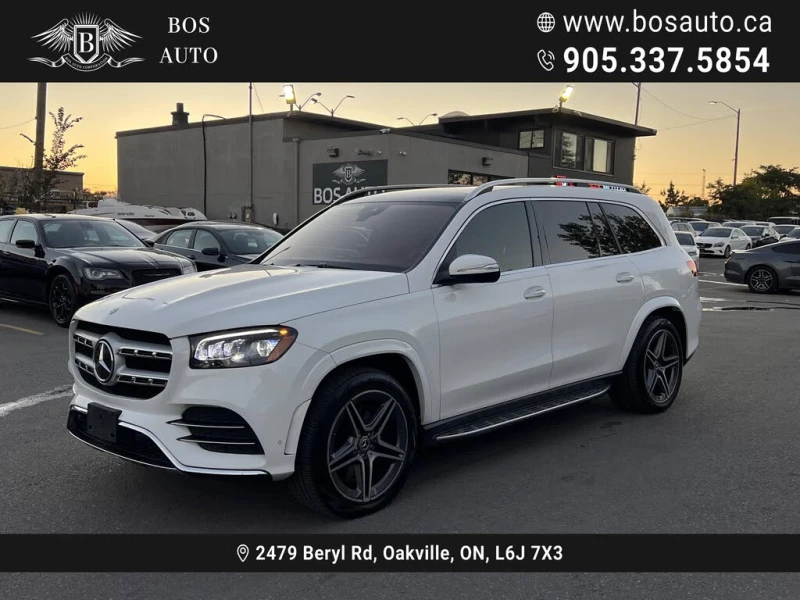 Mercedes-Benz GLS 450 DISTRONIC, BURMESTER, FULL MAXX* , снимка 3 - Автомобили и джипове - 52595924