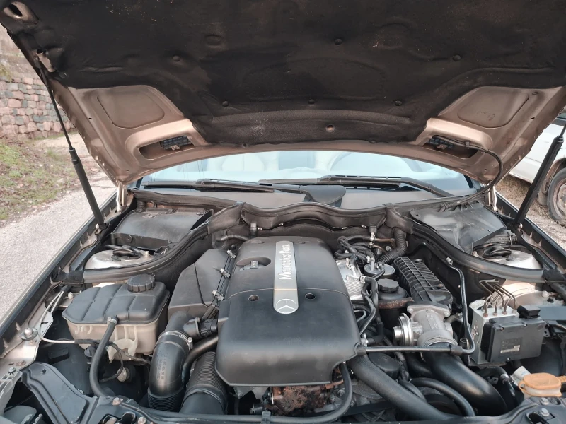 Mercedes-Benz CLK 2.7.cdi.автомат кожа, снимка 12 - Автомобили и джипове - 52805433