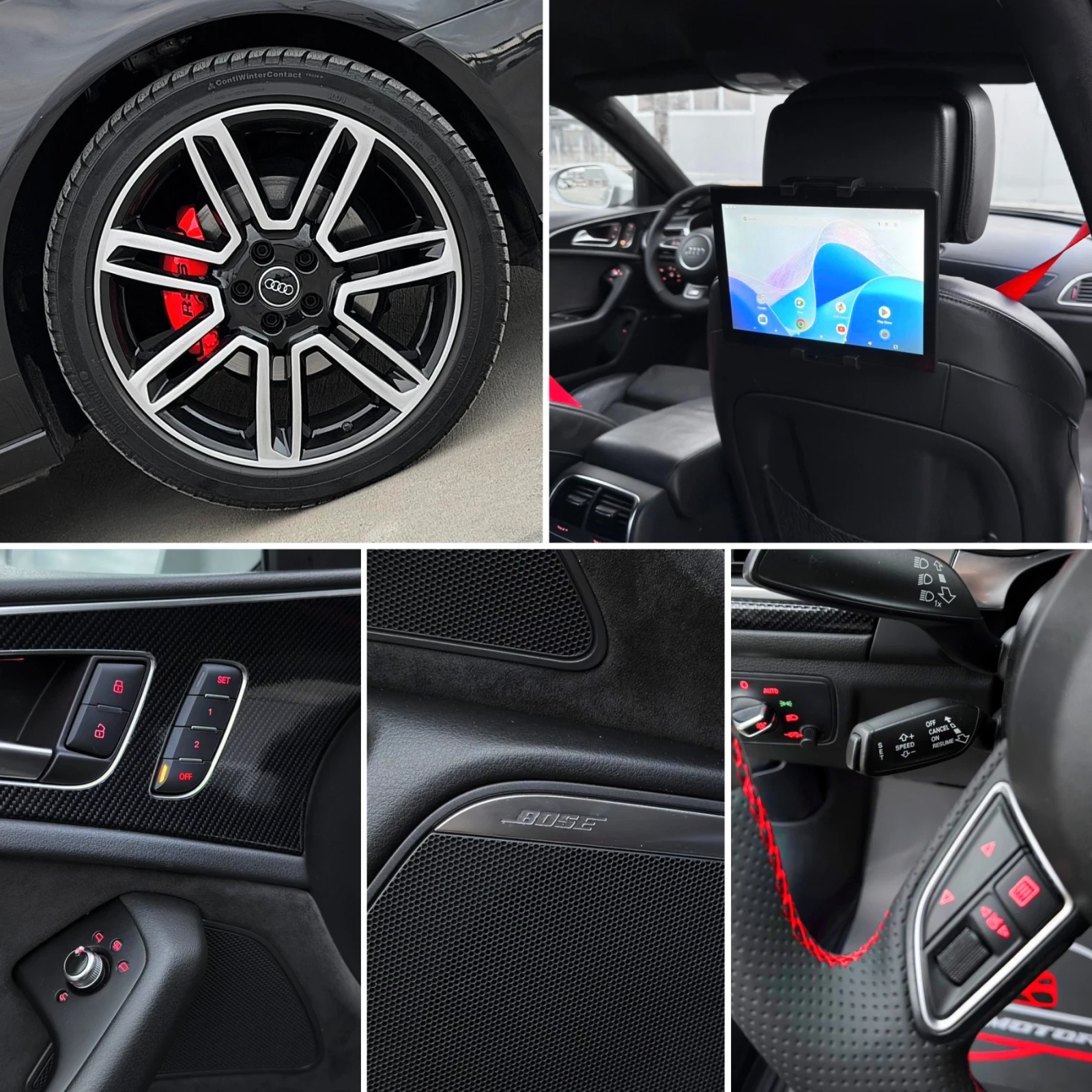Audi A6 3.0TDI/ RS6 OPTIC/ 3xTV/ CARBON/ ALCANTARA | Mobile.bg � ����������� 11