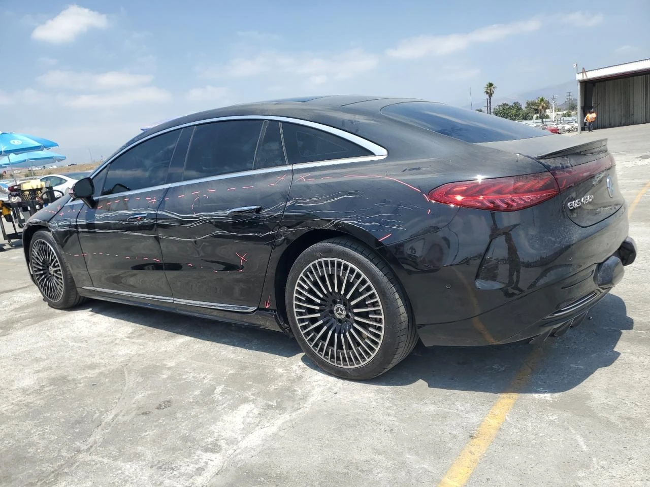 Mercedes-Benz EQS 450+ * AMG PACK* AMBIENT* ОБДУХ* BURMESTER* , снимка 2 - Автомобили и джипове - 53985140