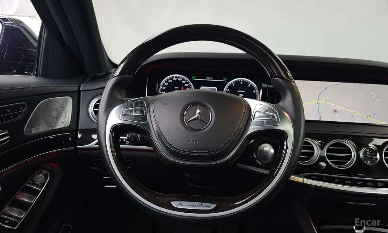Mercedes-Benz S 500 LONG /ОБДУХВАНЕ/ПАНОРАМА/ДИСТРОНИК/360, снимка 13 - Автомобили и джипове - 55684077