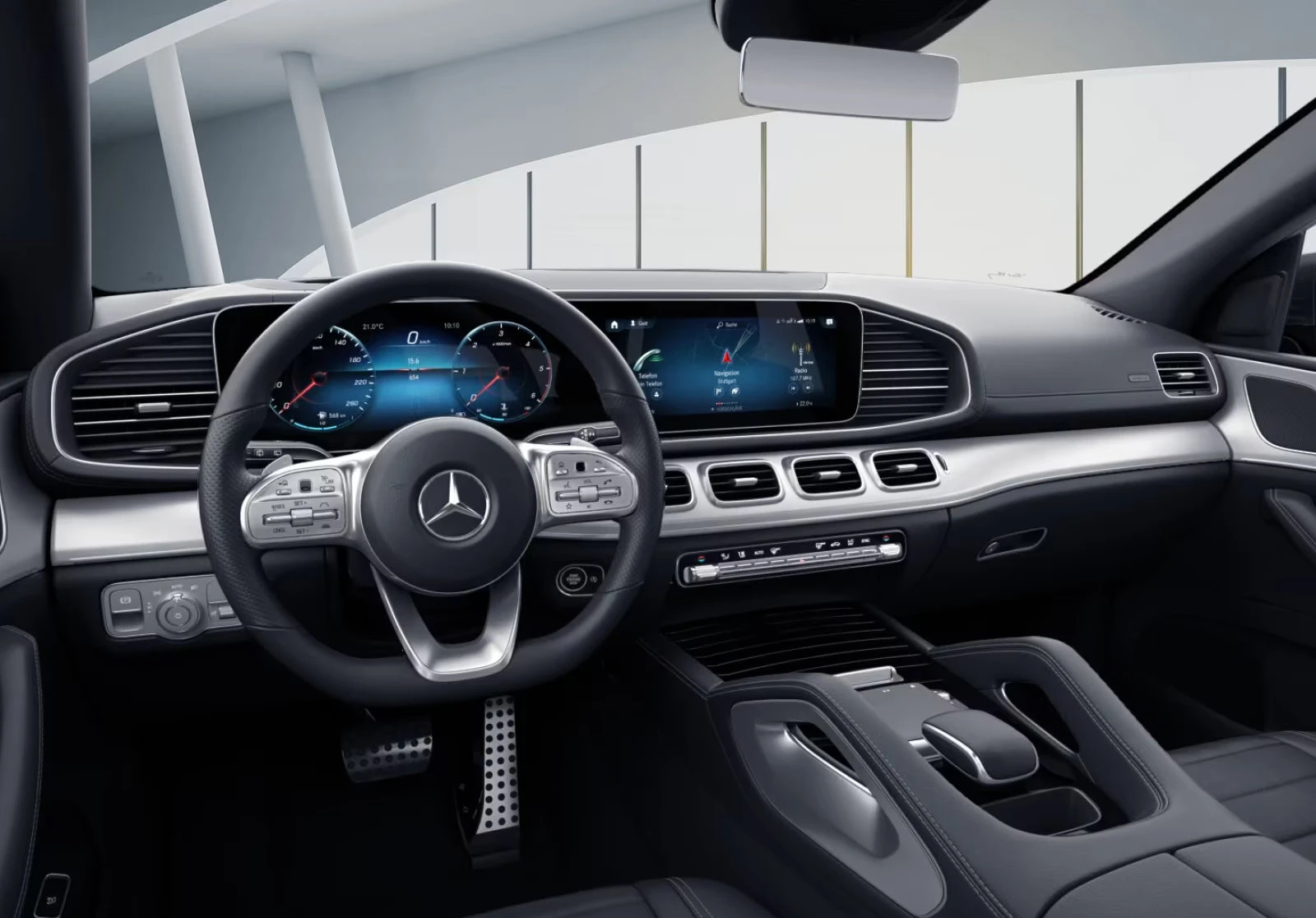 Mercedes-Benz GLE 350 d/4MATIC/272HP/COUPE/AMG/PANO/DISTR/360/HUD/988g | Mobile.bg � ����������� 12