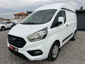 Ford Transit Custom 2.0TDCi ВИСОКА БАЗA/3-МЕСТЕН/LED/PDC/Серв. история