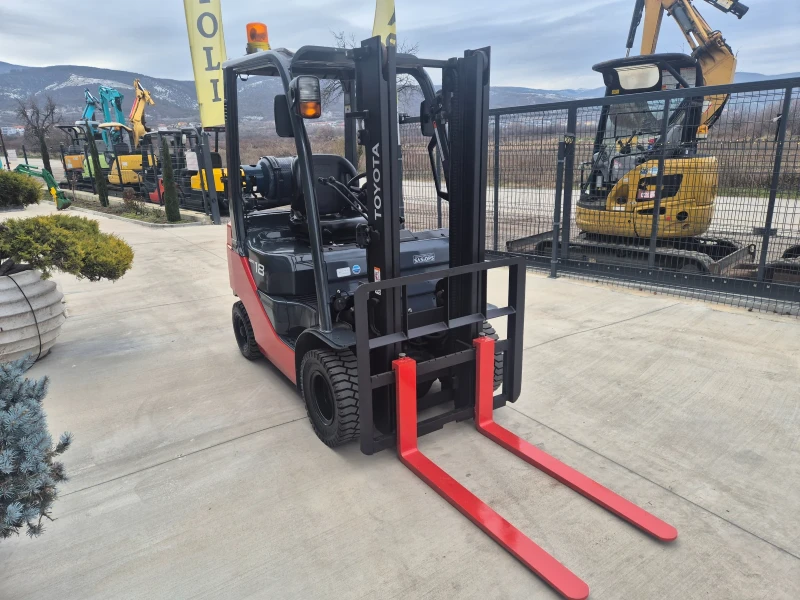 Мотокар Toyota 1.8 тона / АВТОМАТ / ГАЗ+ БЕНЗИН / ПЕРФЕКТЕН !, снимка 7 - Индустриална техника - 53085522