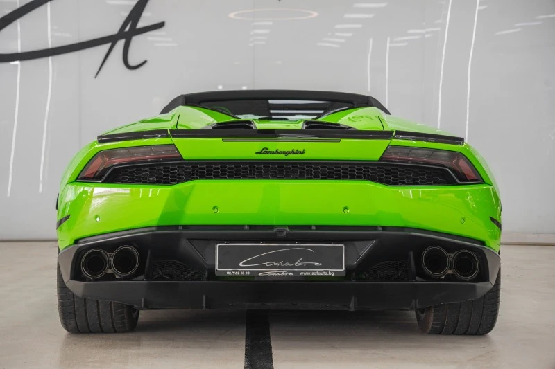 Lamborghini Huracan LP-610 Spyder  5.2 V10 AWD AKRAPOVIC, снимка 6 - Автомобили и джипове - 45950241