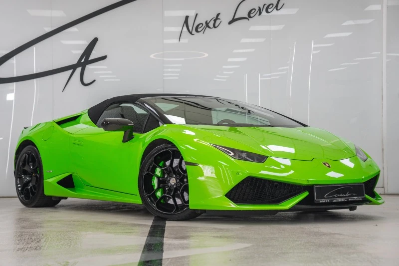 Lamborghini Huracan LP-610 Spyder  5.2 V10 AWD AKRAPOVIC, снимка 3 - Автомобили и джипове - 45950241