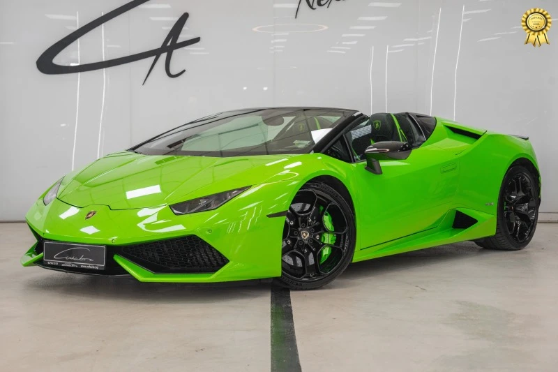 Lamborghini Huracan LP-610 Spyder  5.2 V10 AWD AKRAPOVIC, снимка 1 - Автомобили и джипове - 45950241