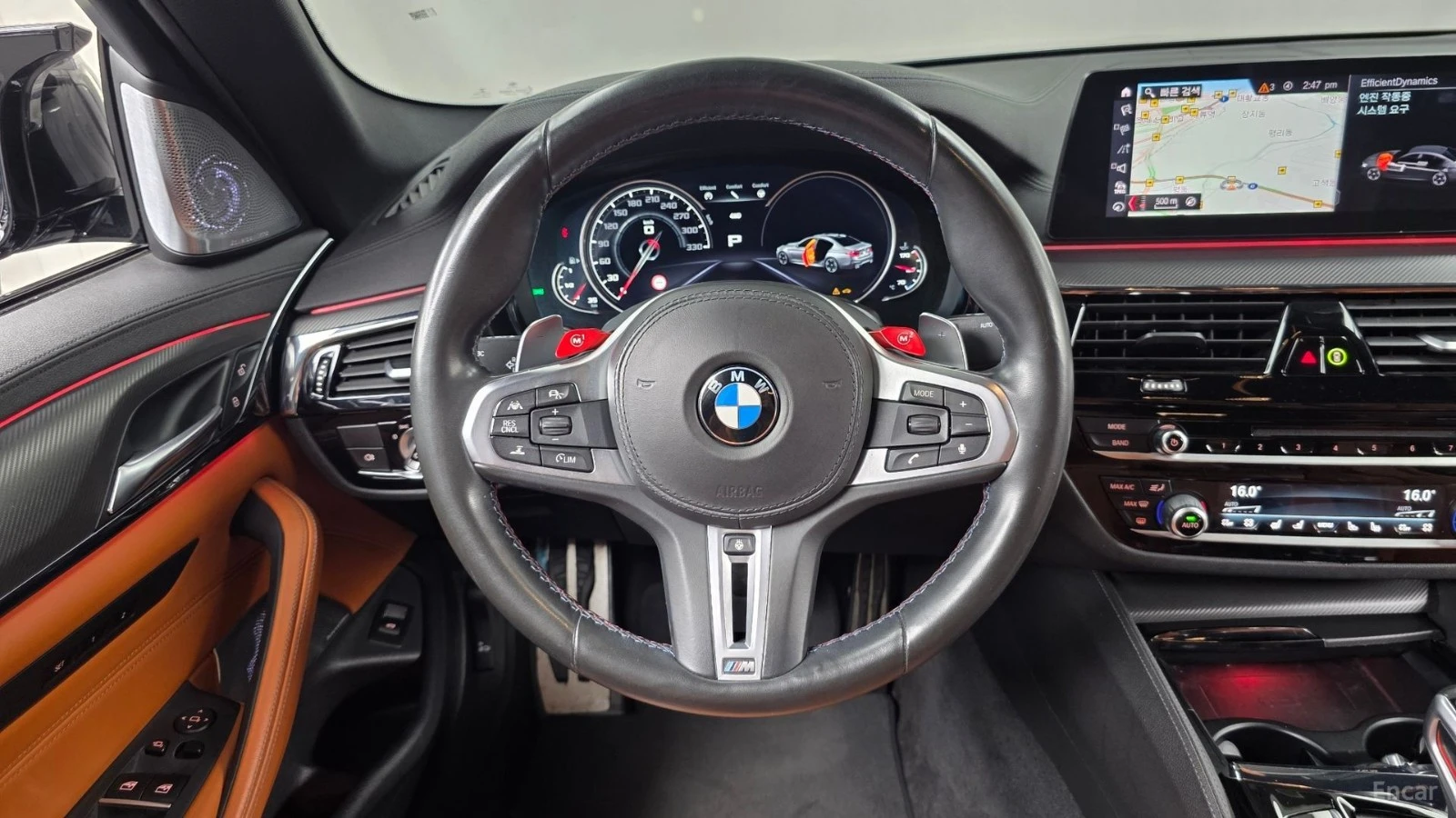 BMW M5 HUD* 360* КОЖА* НАВИ* ПАНО* АВТОКРЕДИТ, снимка 12 - Автомобили и джипове - 55652851