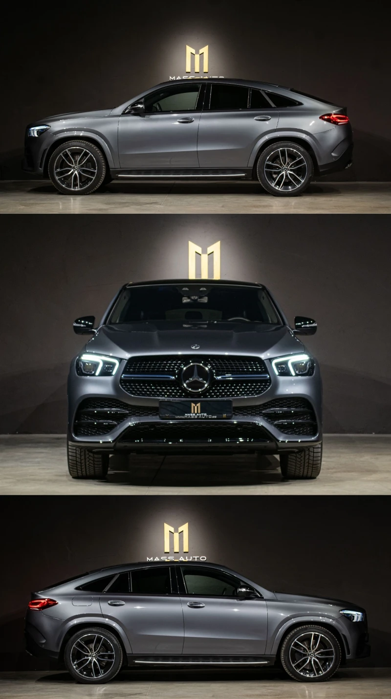 Mercedes-Benz GLE 400 d/Coupe/AMG/22/Масаж/Multibeam/Burmester/, снимка 2 - Автомобили и джипове - 52239923