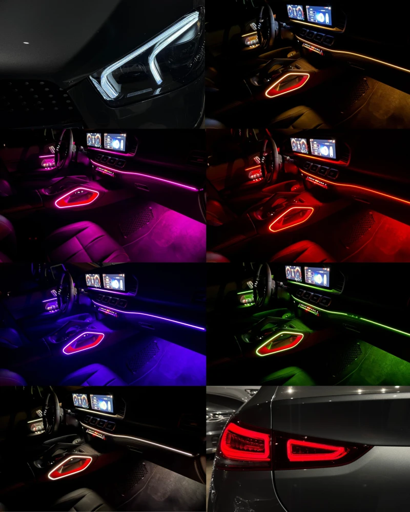 Mercedes-Benz GLE 400 d/Coupe/AMG/22/Масаж/Multibeam/Burmester/, снимка 15 - Автомобили и джипове - 52239923