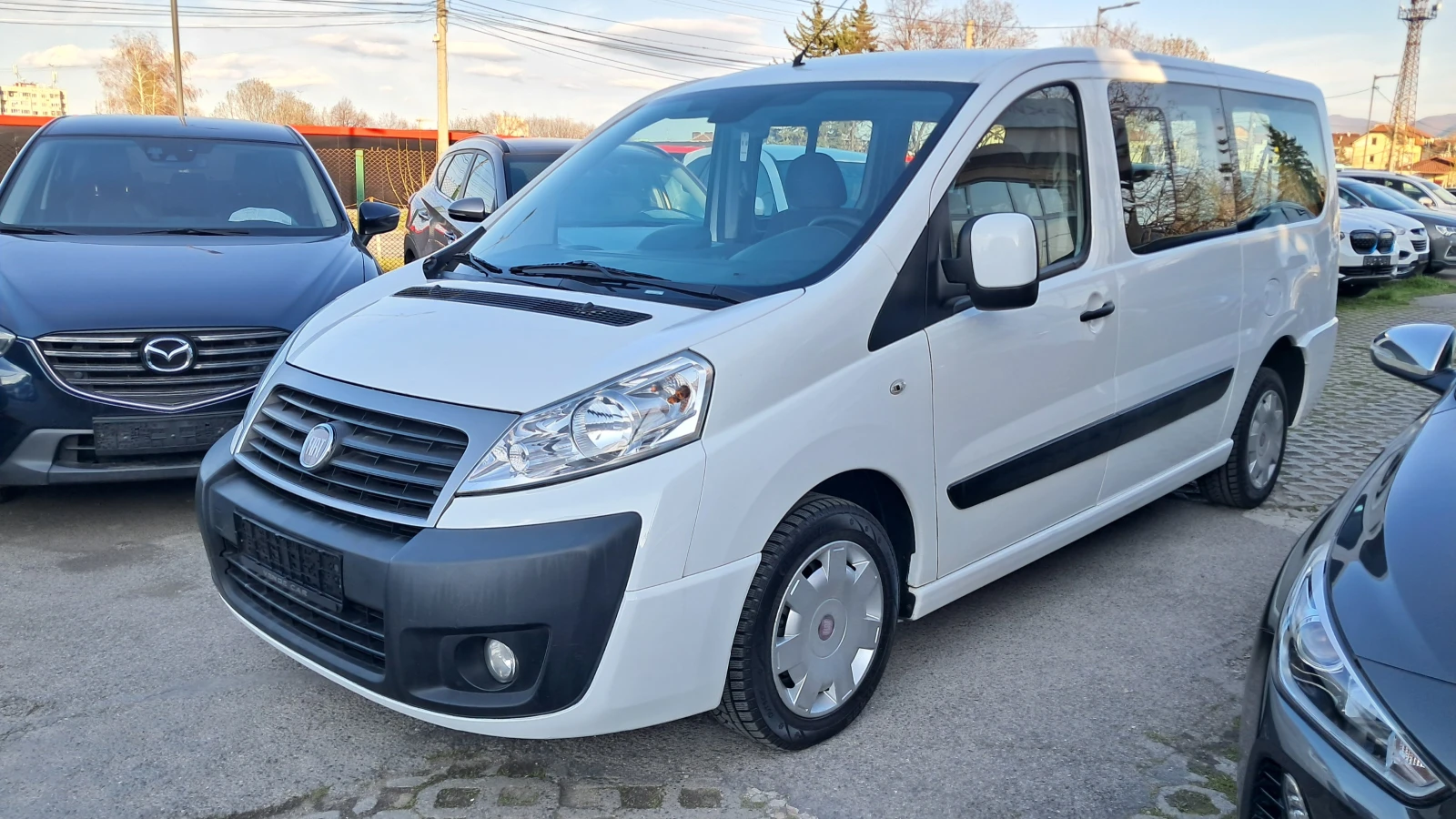 Fiat Scudo 8-МЕСТА 2.0D ИЗКЛЮЧИТЕЛО СЕРВИ КНИЖ КЛИМА АВТОПИЛТ, снимка 2 - Автомобили и джипове - 46613607