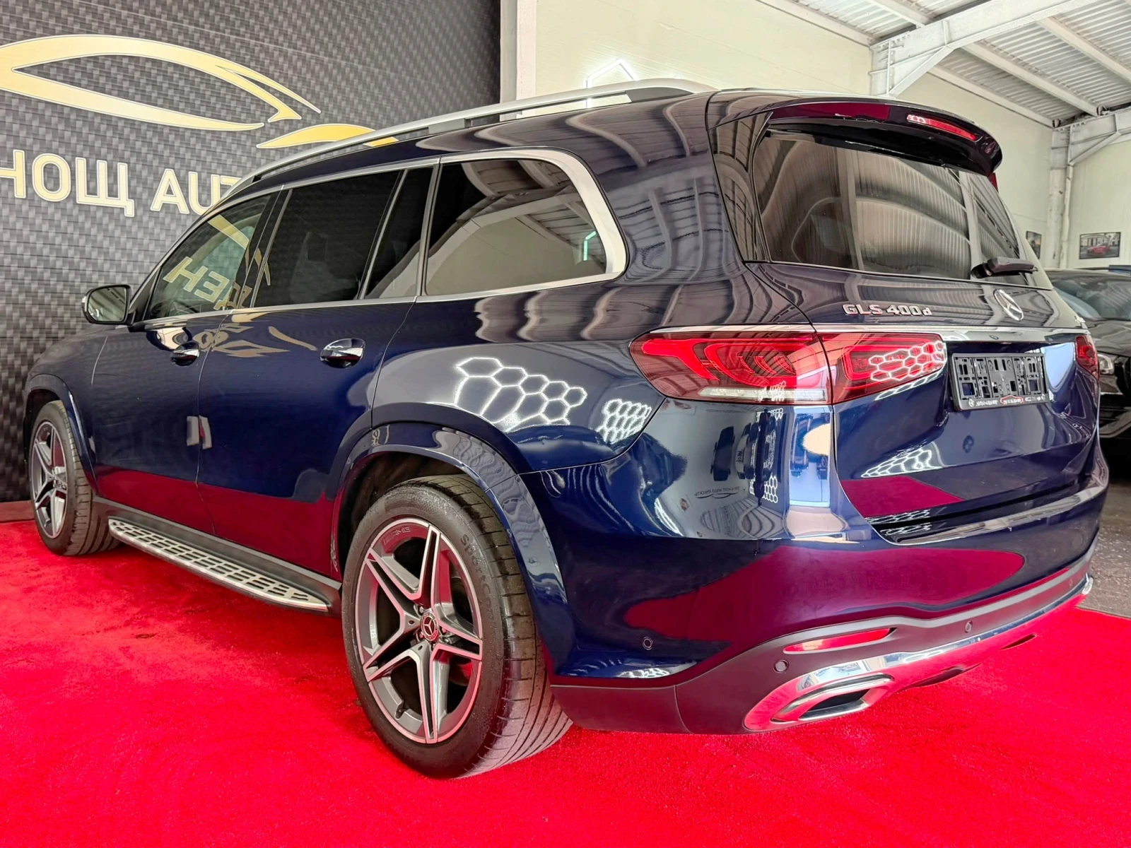 Mercedes-Benz GLS 400 Mercedes GLS400d 4MATIC AMG Line / Burmester / Пан, снимка 5 - Автомобили и джипове - 55532173
