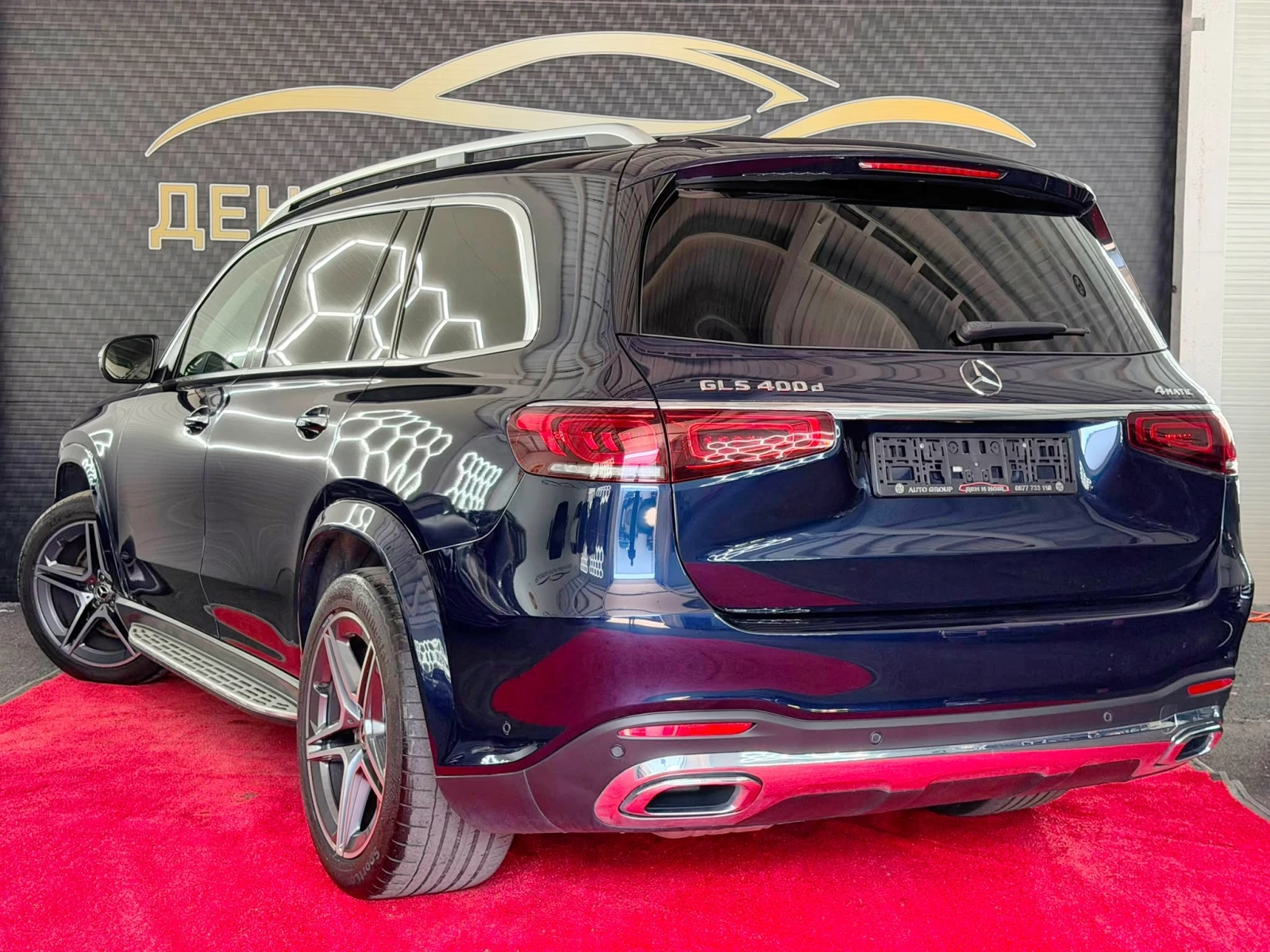 Mercedes-Benz GLS 400 Mercedes GLS400d 4MATIC AMG Line / Burmester / Пан, снимка 8 - Автомобили и джипове - 55532173