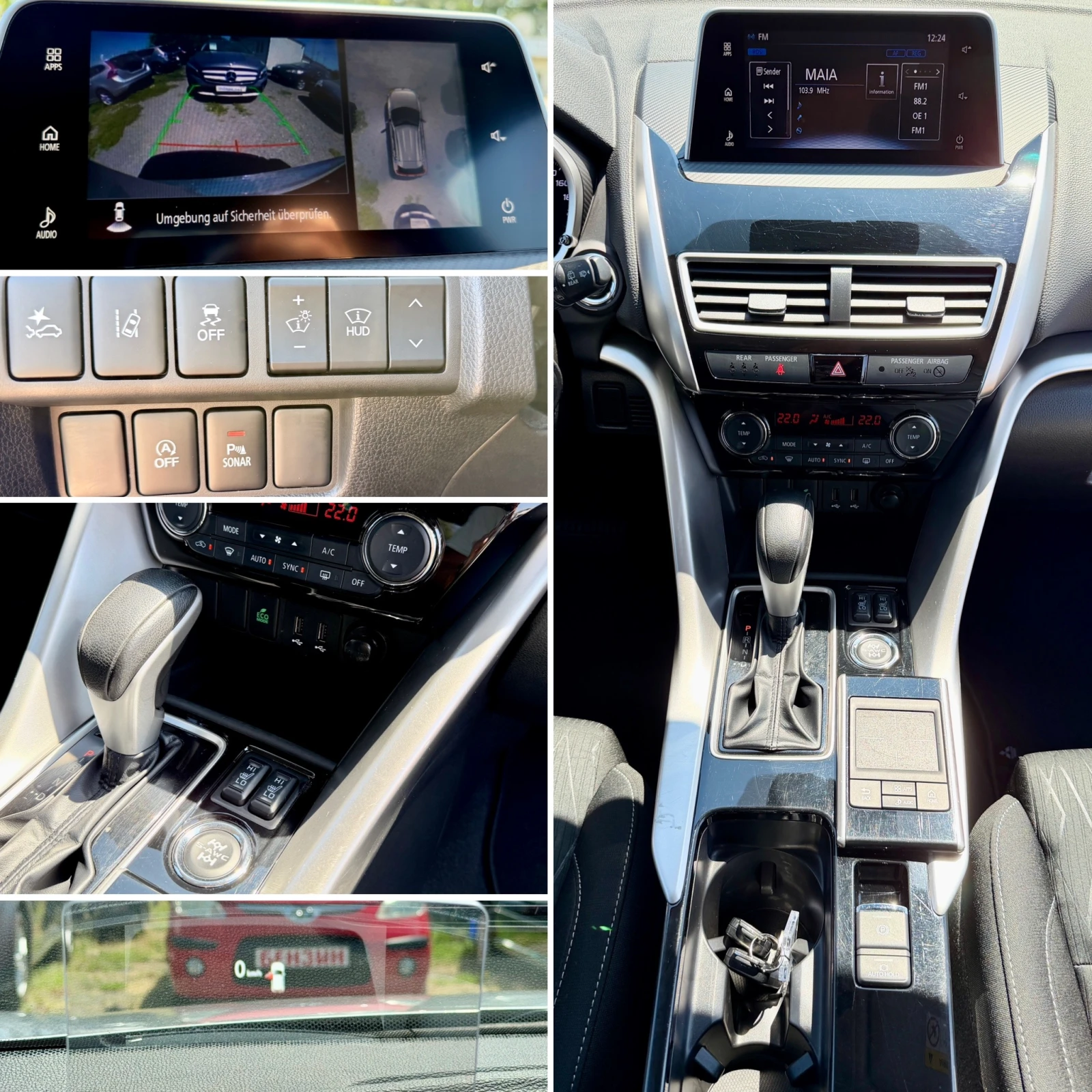 Mitsubishi Eclipse Cross 2.2DiD AWD Автоматик! Внос ШВЕЙЦАРИЯ!LED, 360Камер, снимка 17 - Автомобили и джипове - 55636690