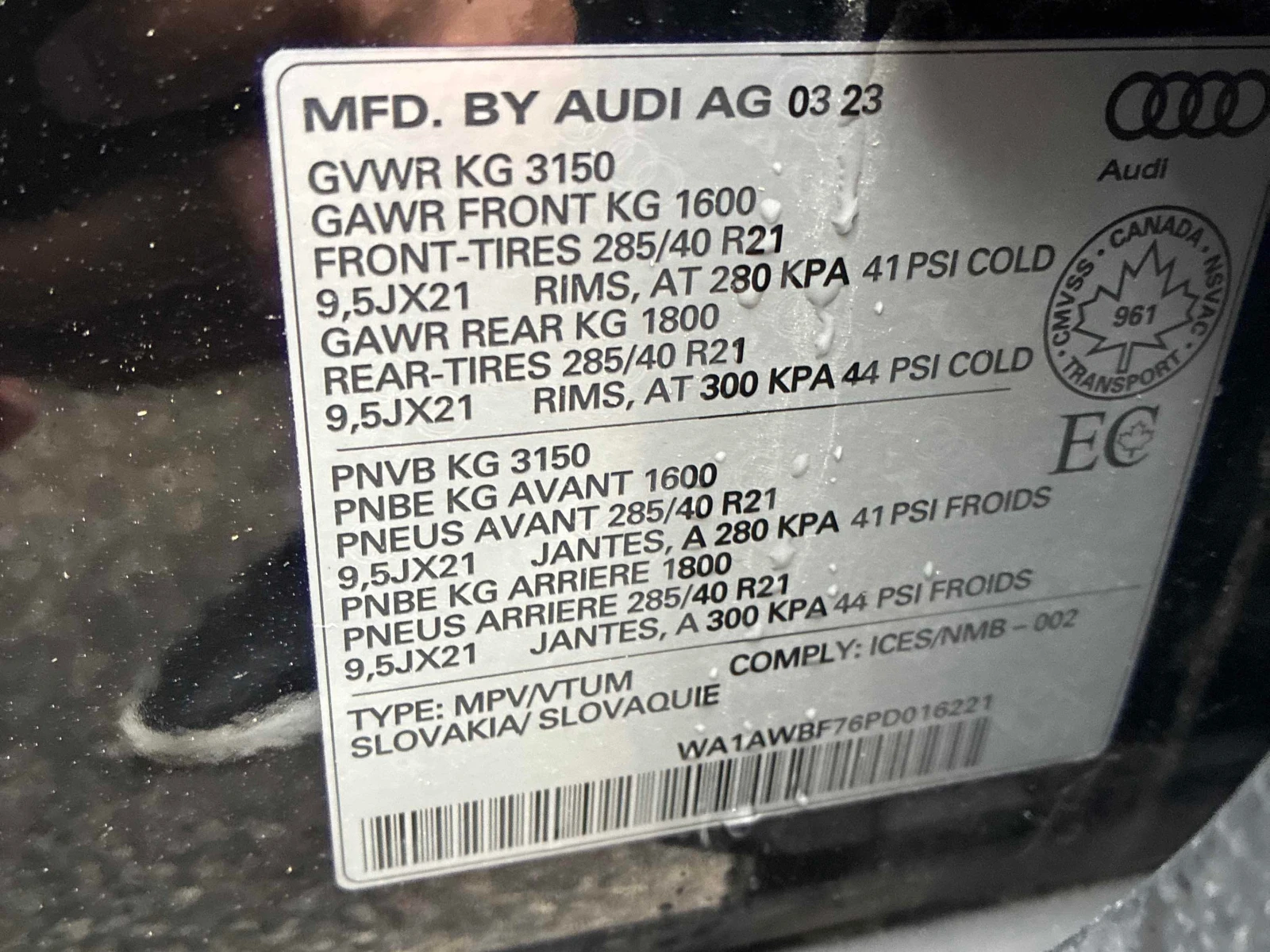Audi SQ7 * 4.0 TFSI quattro * CARFAX * ЦЕНА ДО БГ, снимка 8 - Автомобили и джипове - 55902772