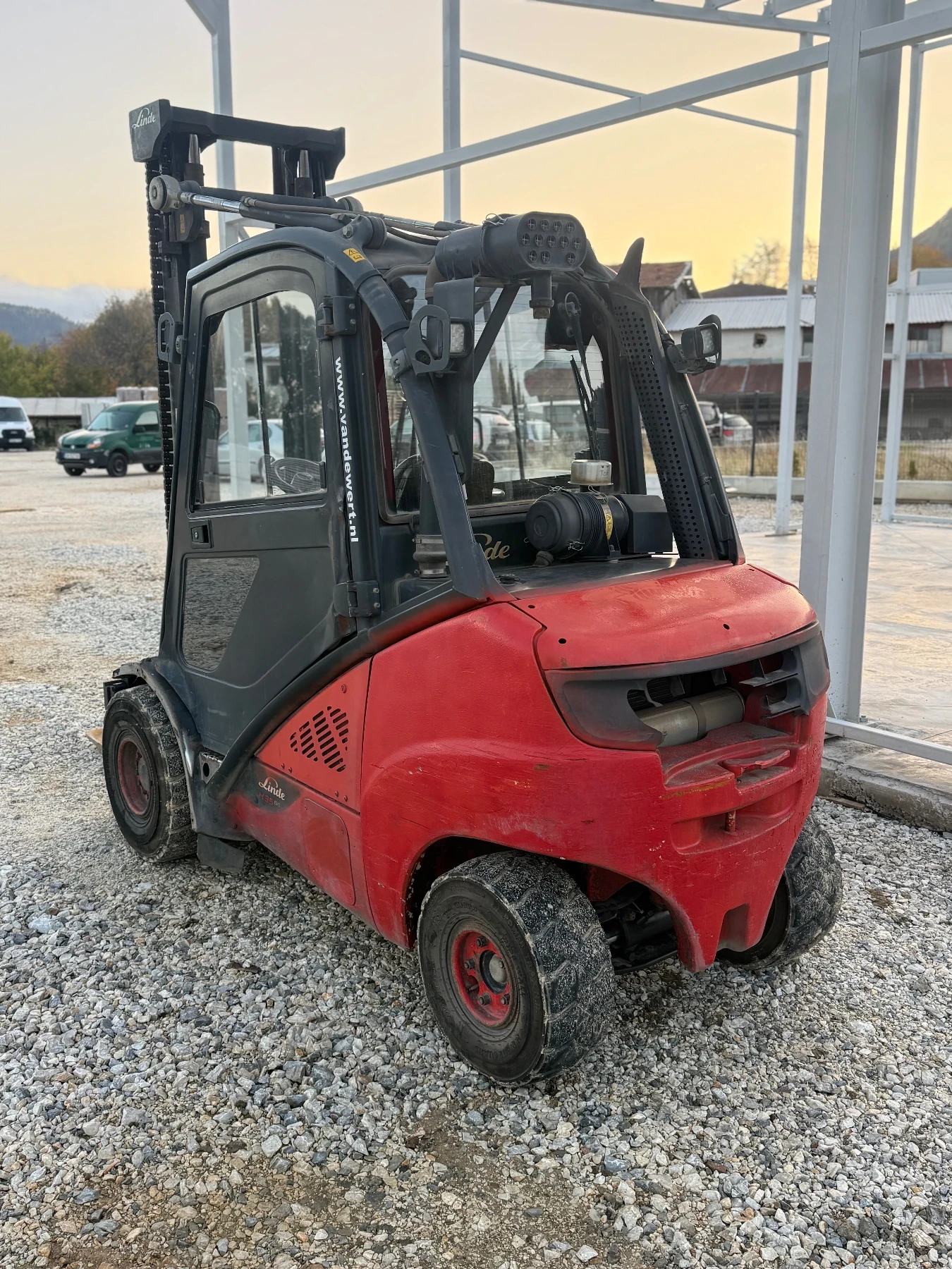 Мотокар Linde H35D, снимка 6 - Индустриална техника - 56749628