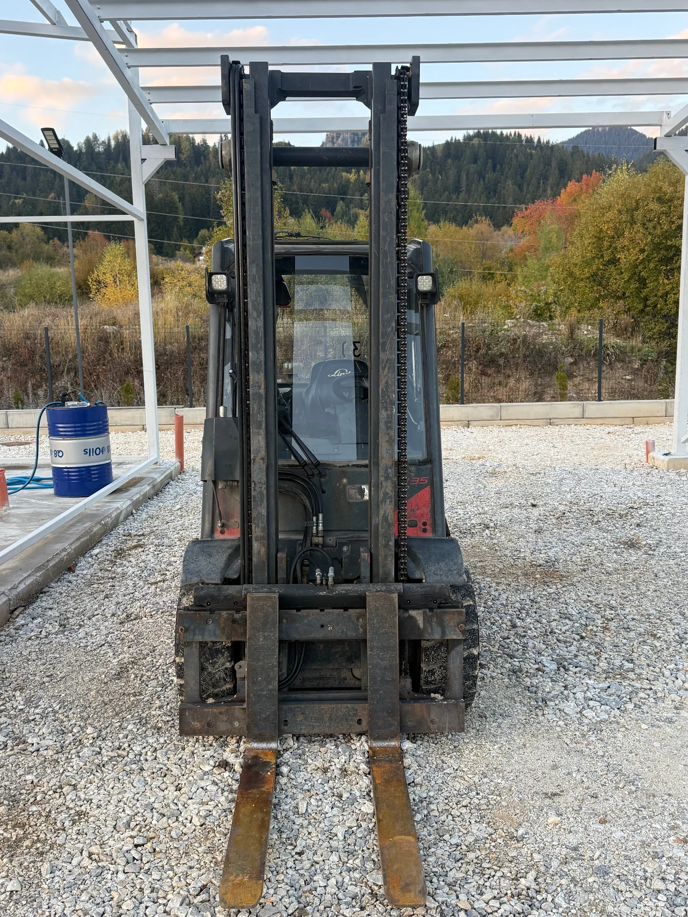 Мотокар Linde H35D, снимка 4 - Индустриална техника - 56749628