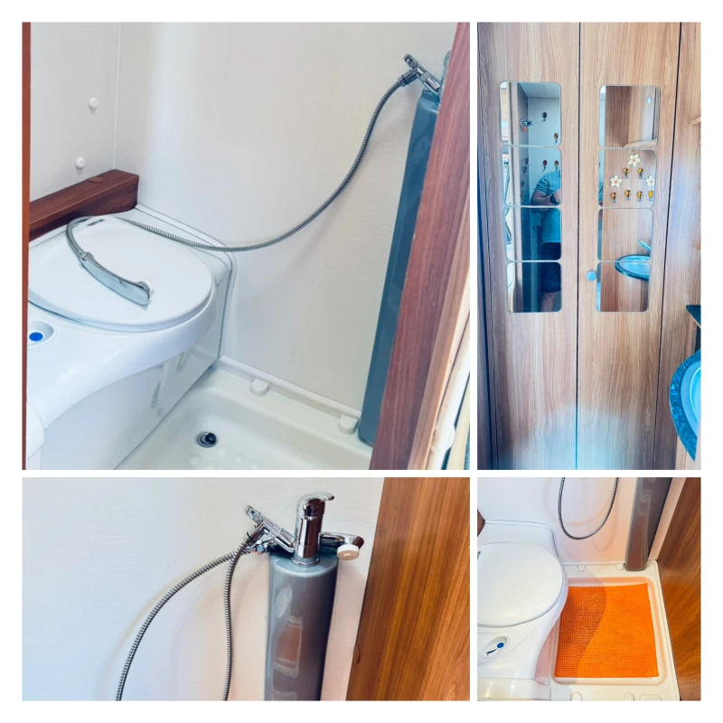 Каравана Dethleffs  EN3 540 Внос от Швейцария , снимка 14 - Каравани и кемпери - 51761368