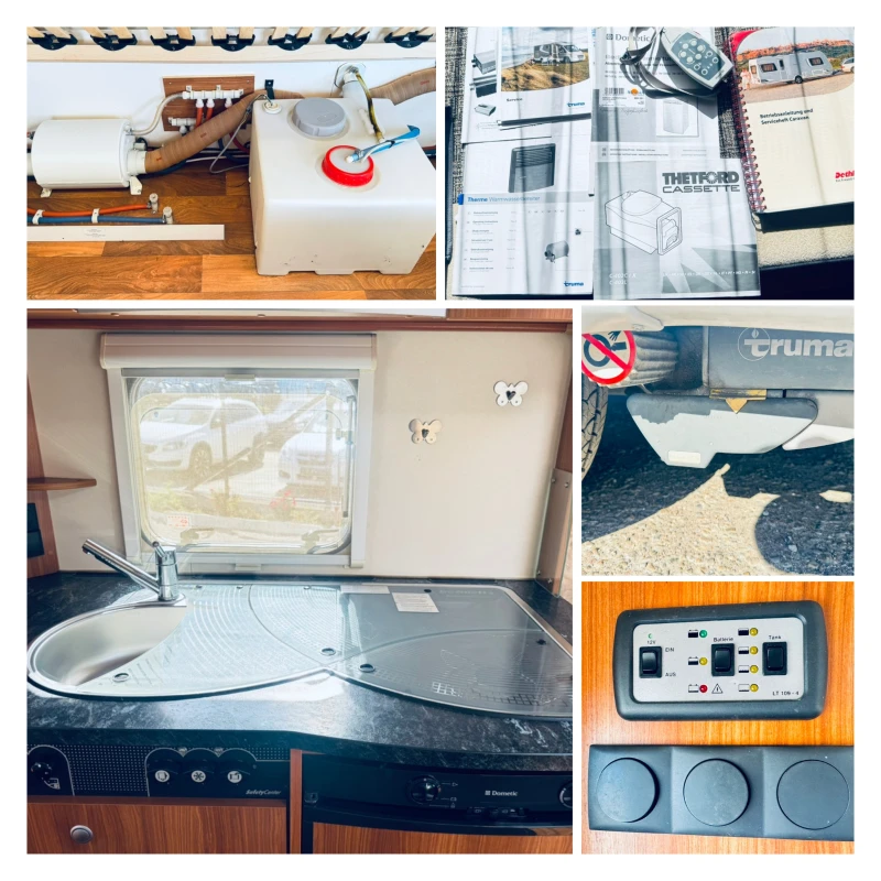 Каравана Dethleffs  EN3 540 Внос от Швейцария , снимка 12 - Каравани и кемпери - 51761368