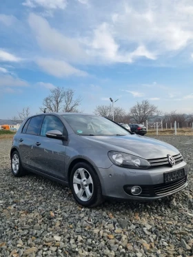 VW Golf 2.0tdi 140к.с Highline кожа, нави, 6ск, снимка 2