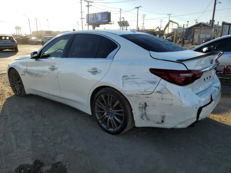 Infiniti Q50 S RED SPORT 400* PANO* ПОДГРЕВИ, снимка 4 - Автомобили и джипове - 48418909