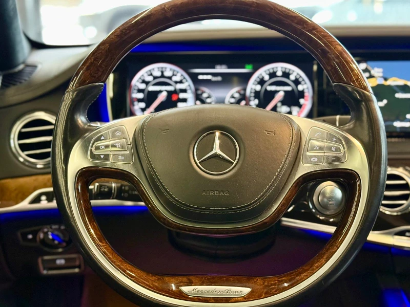 Mercedes-Benz S 500 S63 AMG Pack* Long* 4Matic* Burm* Лизинг, снимка 10 - Автомобили и джипове - 52670433