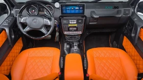 Mercedes-Benz G 63 AMG ПОДГРЕВ* ОБДУХВАНЕ* КАМЕРИ* ТВ* SUNROOF* , снимка 5