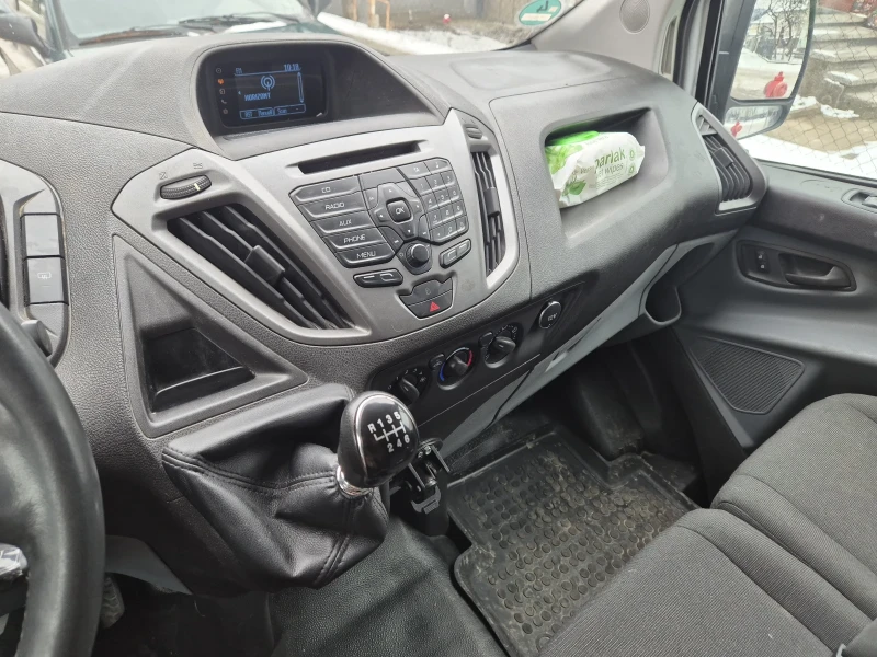 Ford Transit Custom 2.2 125k.s, снимка 6 - Бусове и автобуси - 53084249