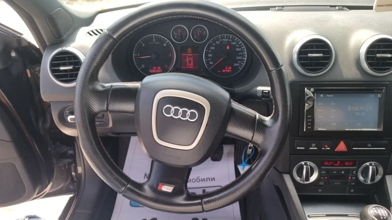 Audi A3 2.0TDI 170kc.6ck S-LINE quattro NAVI FULL , снимка 14 - Автомобили и джипове - 46821708